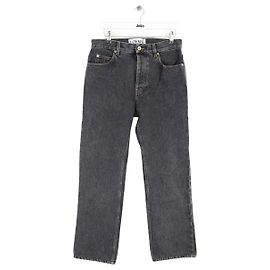 Loewe Jeans de corte reto cinza Cinza