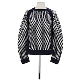 Paul & Joe Marineblauer Wollpullover Marineblau