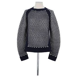 Paul & Joe Pull en laine marine Bleu Marine