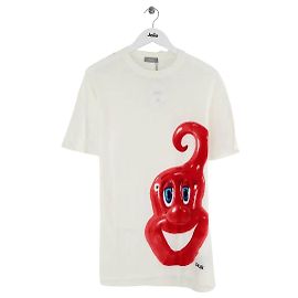 Dior Camiseta de algodón blanca Blanco