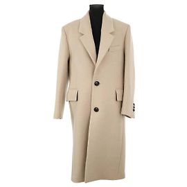 Ami Beiger Wollmantel Beige