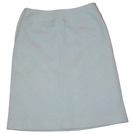 Courreges Saia Courrèges de algodão azul céu estilo tweed Azul claro