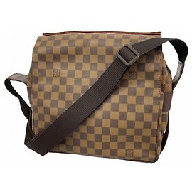 Louis Vuitton Damier Naviglio Shoulder Bag Damier ebene