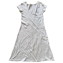 Robe Majestic manches courtes maille coton/lin Gris chiné T. 1 Gris