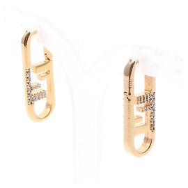 Orecchini Fendi Orlock FF Logo D'oro Altro