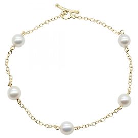 Pulsera de perlas By the Yard de Tiffany & Co. Blanco Dorado