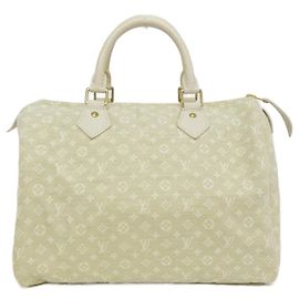 Borsa Boston Mini Run Speedy Monogram Louis Vuitton Beige Altro