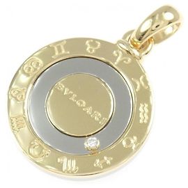 Bulgari Pingente Horóscopo Bvlgari Prata Dourado