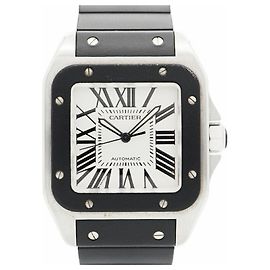 Relógio Masculino Cartier Santos 100 W20121U2 Outro