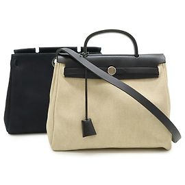 Bolso de mano/shoulder Hermès Air Bag PM Negro Beige Amarillo