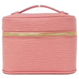 Louis Vuitton Epi Nice Nano Bag Pouch Pink