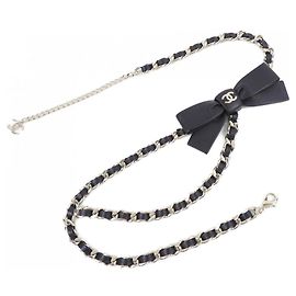 Chanel Chain Belt Black Golden