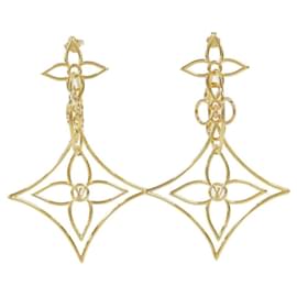 Orecchini LV Twiggy Boucle de Reuille Louis Vuitton D'oro