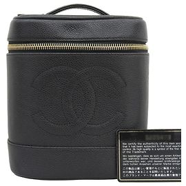 Borsa Vanity Coco Mark di Chanel Nero