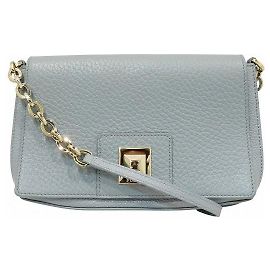 Bolsa de Ombro de Couro Furla BYJ7JOA Azul