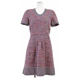 Robe en tweed Chanel Multicolore