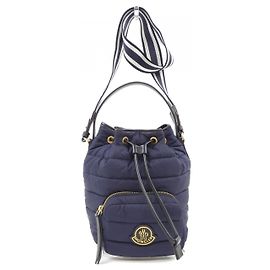 Moncler KILIA DRAWSTRING Bag Blue Navy blue