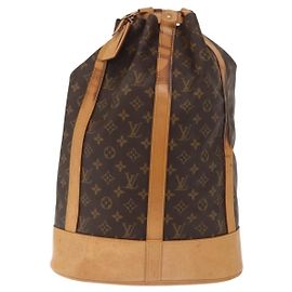 Louis Vuitton Randonnee Backpack Monogram Canvas GM Brown