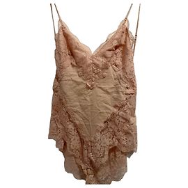 Zimmermann Body de encaje rosa Rosa