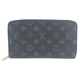 Louis Vuitton Monogram Eclipse Long Wallet Black
