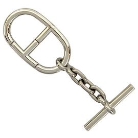 Hermès HERMES Chaveiro Chaine d'Ancre Prata
