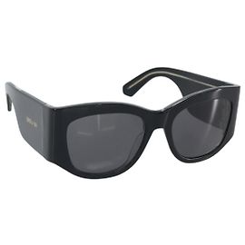 Gafas de sol Christian Dior de plástico negro Auth BA10309M Negro