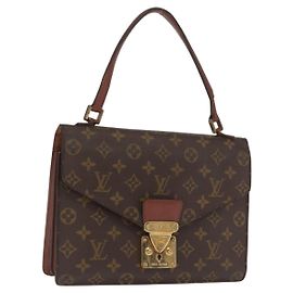 LOUIS VUITTON Bolsa de Mão Monogram Concorde M51190 LV Auth hk3405 Monograma