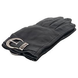 Dior by Galliano SS06 ‘Gaucho’ Leather Gloves Black
