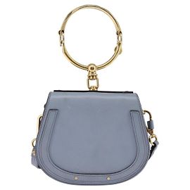 Chloé Borsa a tracolla Chloe Nile in pelle piccola Blu