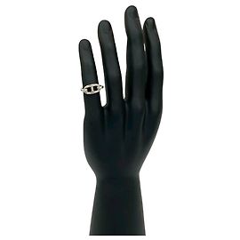 Anillo de Plata Chaine d'Ancre de Hermès Plata