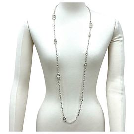 Collana Farandole Chaine d'Ancre Hermès Argento