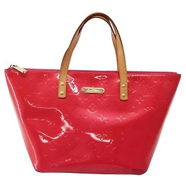 Borsa Bellevue Monogram Vernis PM Louis Vuitton Rosa