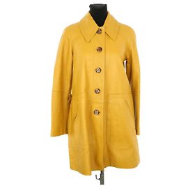 Rebecca Taylor Gelbe Lederjacke Gelb