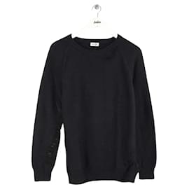 Saint Laurent Marine Pull Navy blue