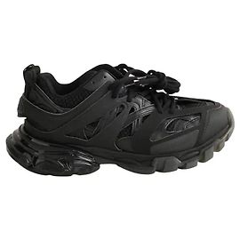 Balenciaga Black low-top sneakers Black