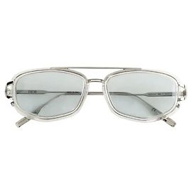 Dior Gafas de sol plateadas Plata