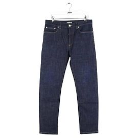 Dior Jean droit marine Bleu Marine