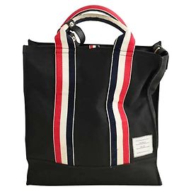 Thom Browne Black weekend bag Black