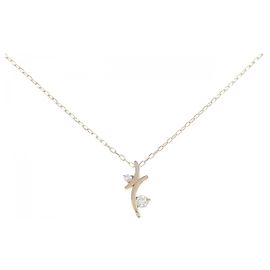 Autre Marque Collier en diamant Au750 Rose