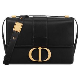 Dior Borsa in pelle nera '30 Montaigne' Nero