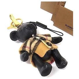 Porte-clés Poncho Thomas de Burberry Marron Noir