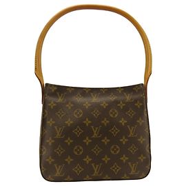 Sac à épaule Looping MM Louis Vuitton Marron Monogramme