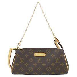 Bolsa de Ombro Eva Monogram Louis Vuitton Marrom