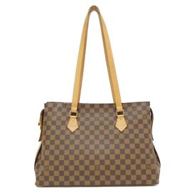 Borsa a Spalla Damier Colombine Louis Vuitton Marrone