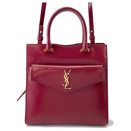 Yves Saint Laurent Saint Laurent Paris Uptown Small Handbag Red