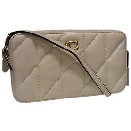 Sac à épaule Pillow COACH CM531 Écru