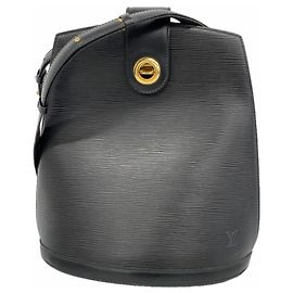 Sac à main épaule Cluny Epi Louis Vuitton Noir