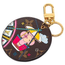 Porte-Clés Illustre Vivienne Monogram Louis Vuitton Marron Multicolore