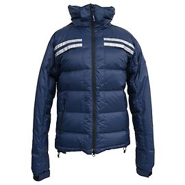Canada Goose Summit Down Parka Jacket in Navy Blue Nylon Blue Navy blue