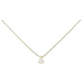 Autre Marque Collier en diamant Au750 Doré